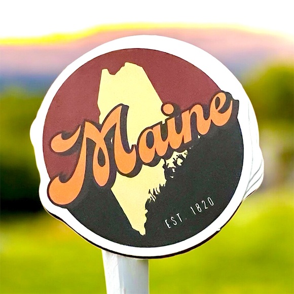 Maine Matte Finish PVC Removable Waterproof Decor Accent St… - Picture 1 of 9